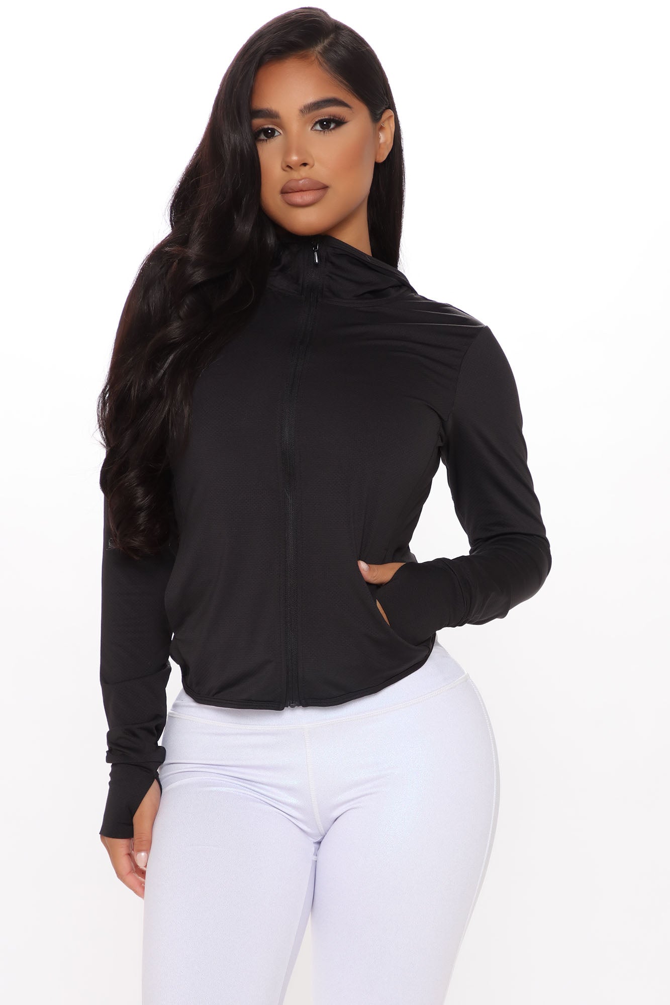 Vinyasa Yoga Jacket - Black Hot On Sale