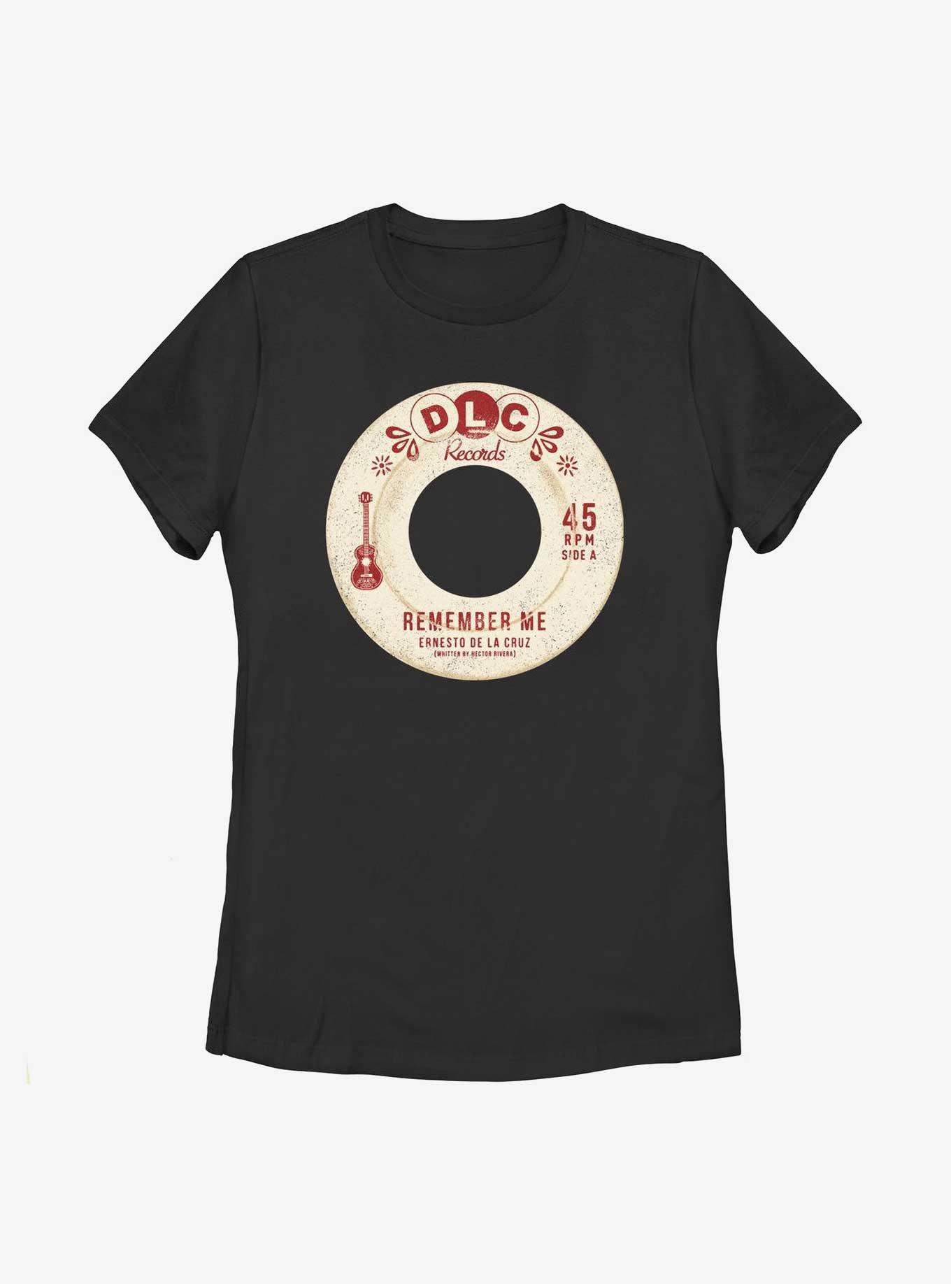 Disney Pixar Coco Remember Me Ernesto De La Cruz Record Womens T-Shirt Trending Now!