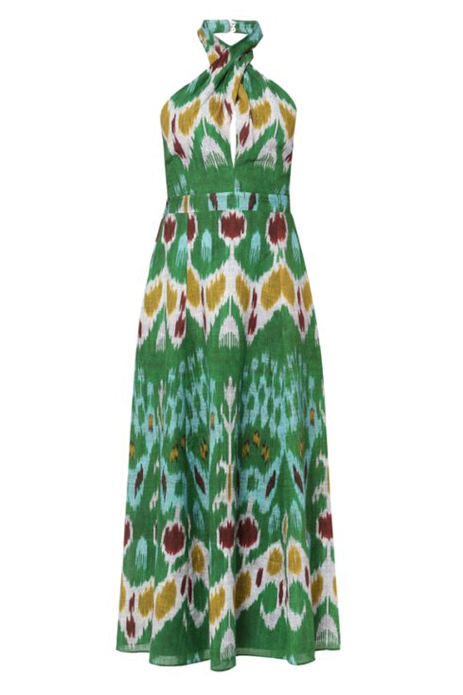 Selene Midi Dress - Green